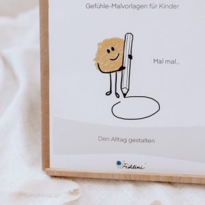 Gef&uuml;hle-Malmappe - Den Alltag gestalten (Gelb)